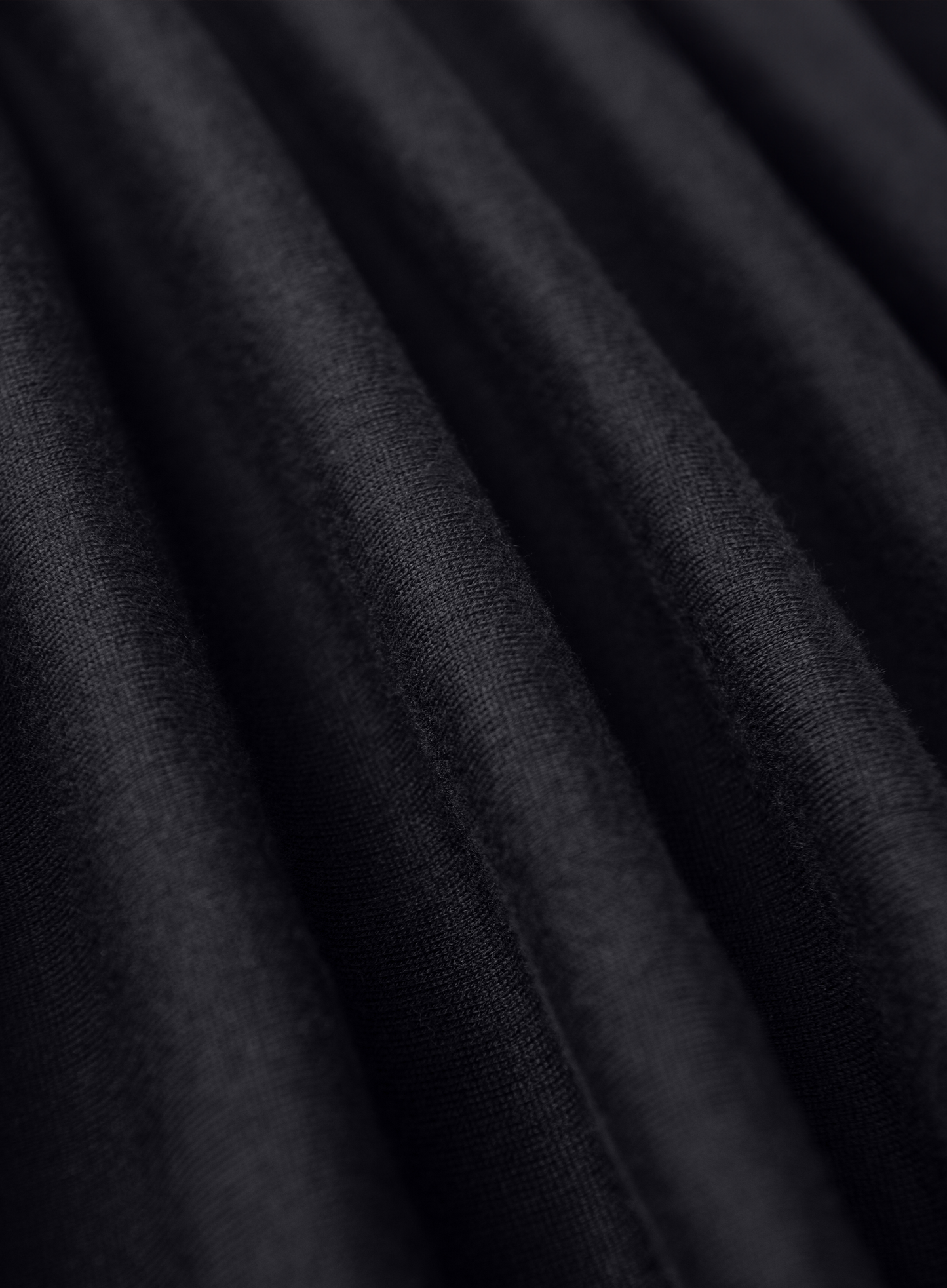 Polo van katoen en cashmere | BLUE NAVY