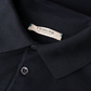 Polo van katoen en cashmere | BLUE NAVY
