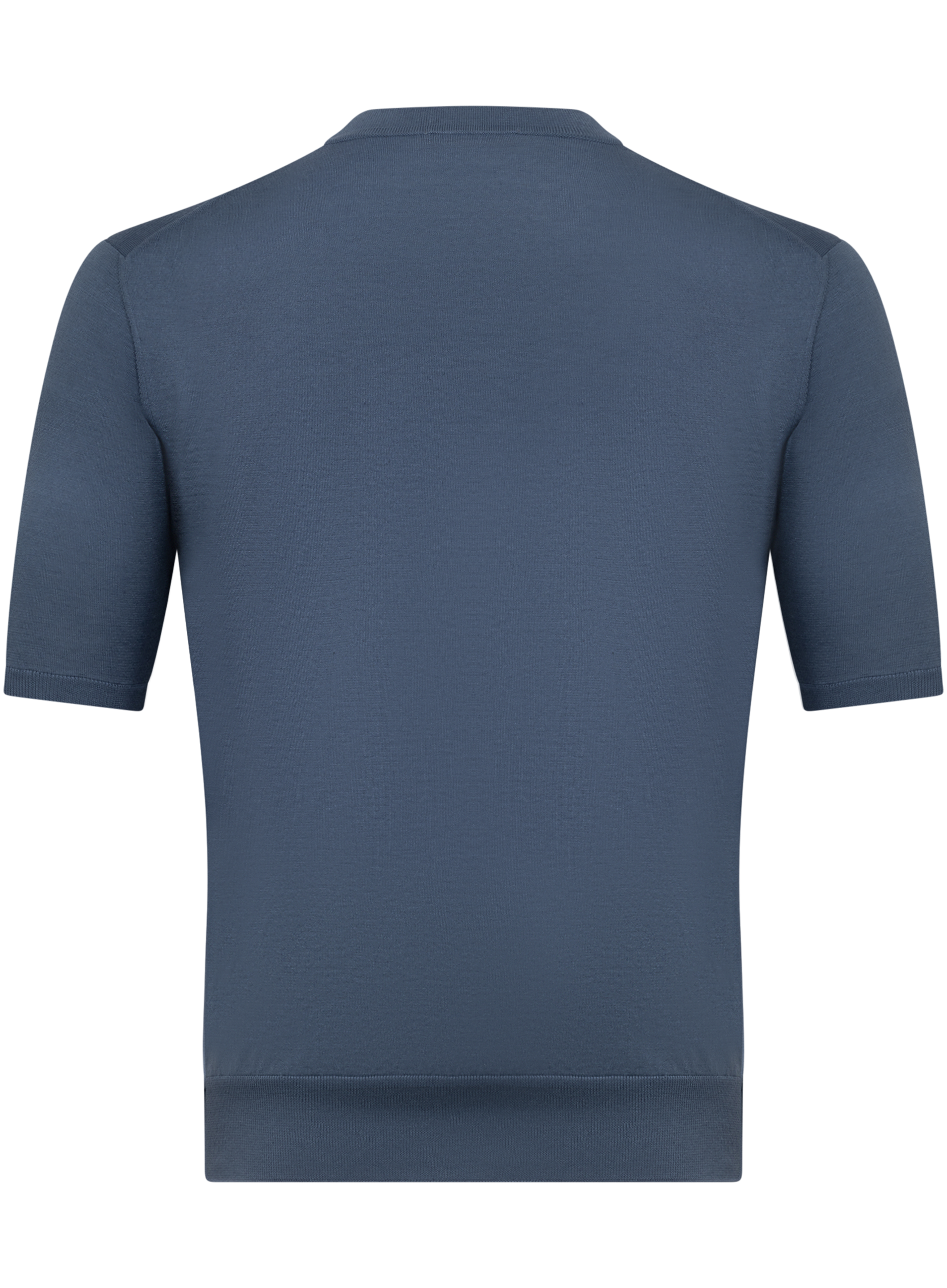 Katoen-cashmere T-shirt | FULL_WIDTH | L.Blauw