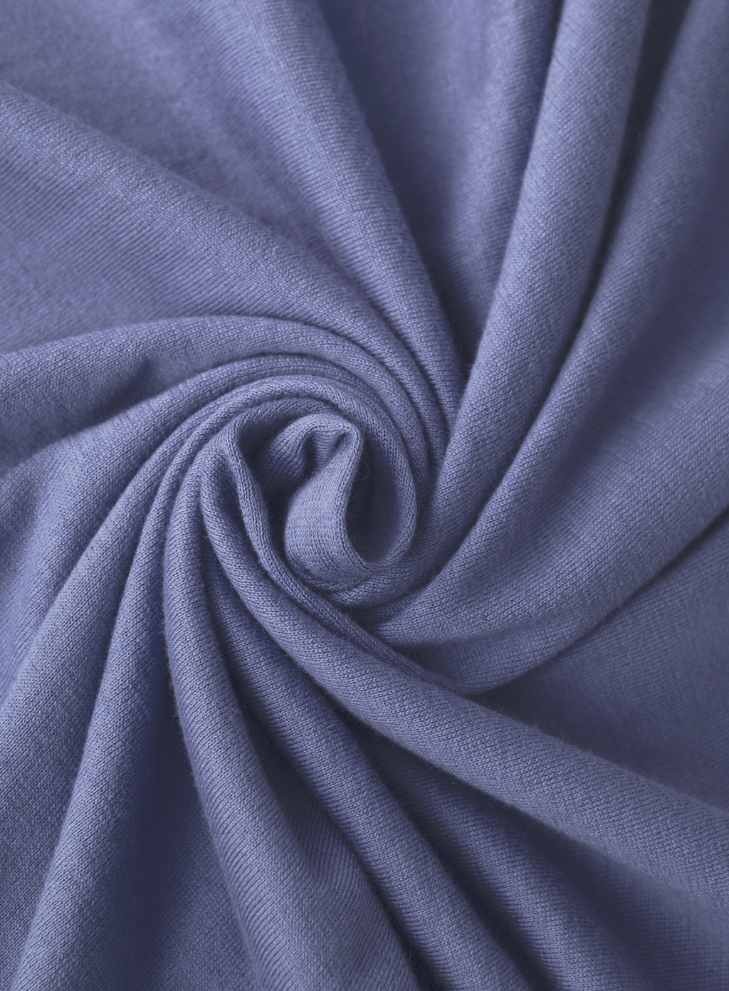 T-shirt van cashmere en katoen | FULL_WIDTH | L.Blauw