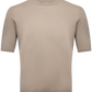 Katoen-cashmere T-shirt | FULL_WIDTH | Beige
