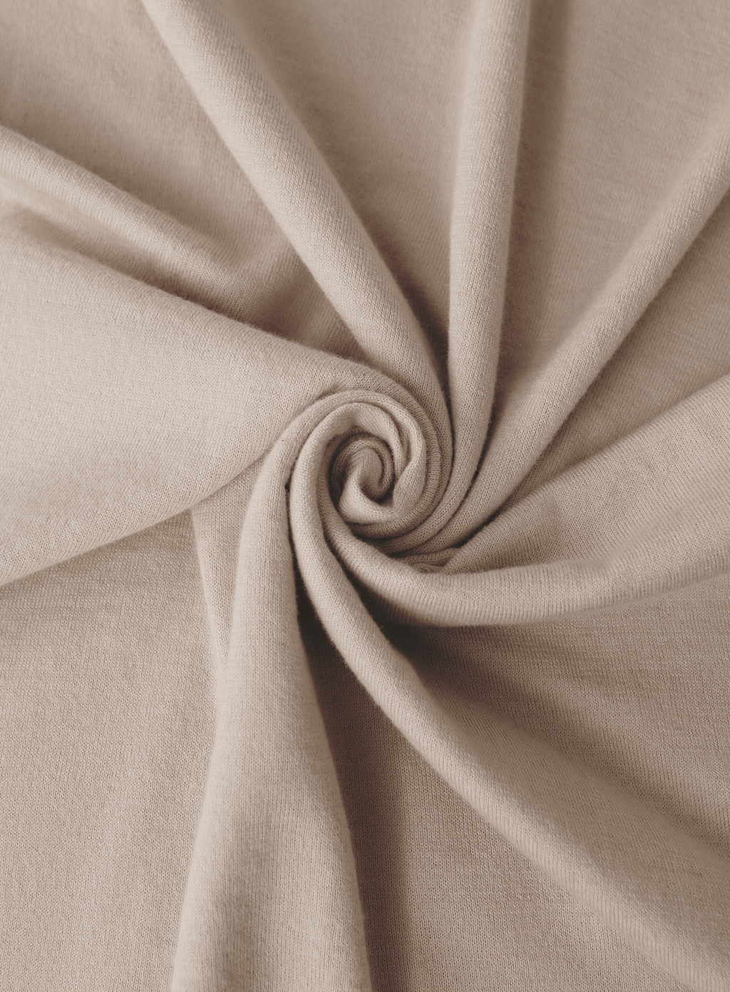 T-shirt van cashmere en katoen | FULL_WIDTH | Beige