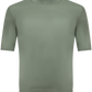 Katoen-cashmere T-shirt | FULL_WIDTH | Groen