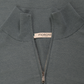Half-zip trui van cashmere en zijde | FULL_WIDTH | Groen