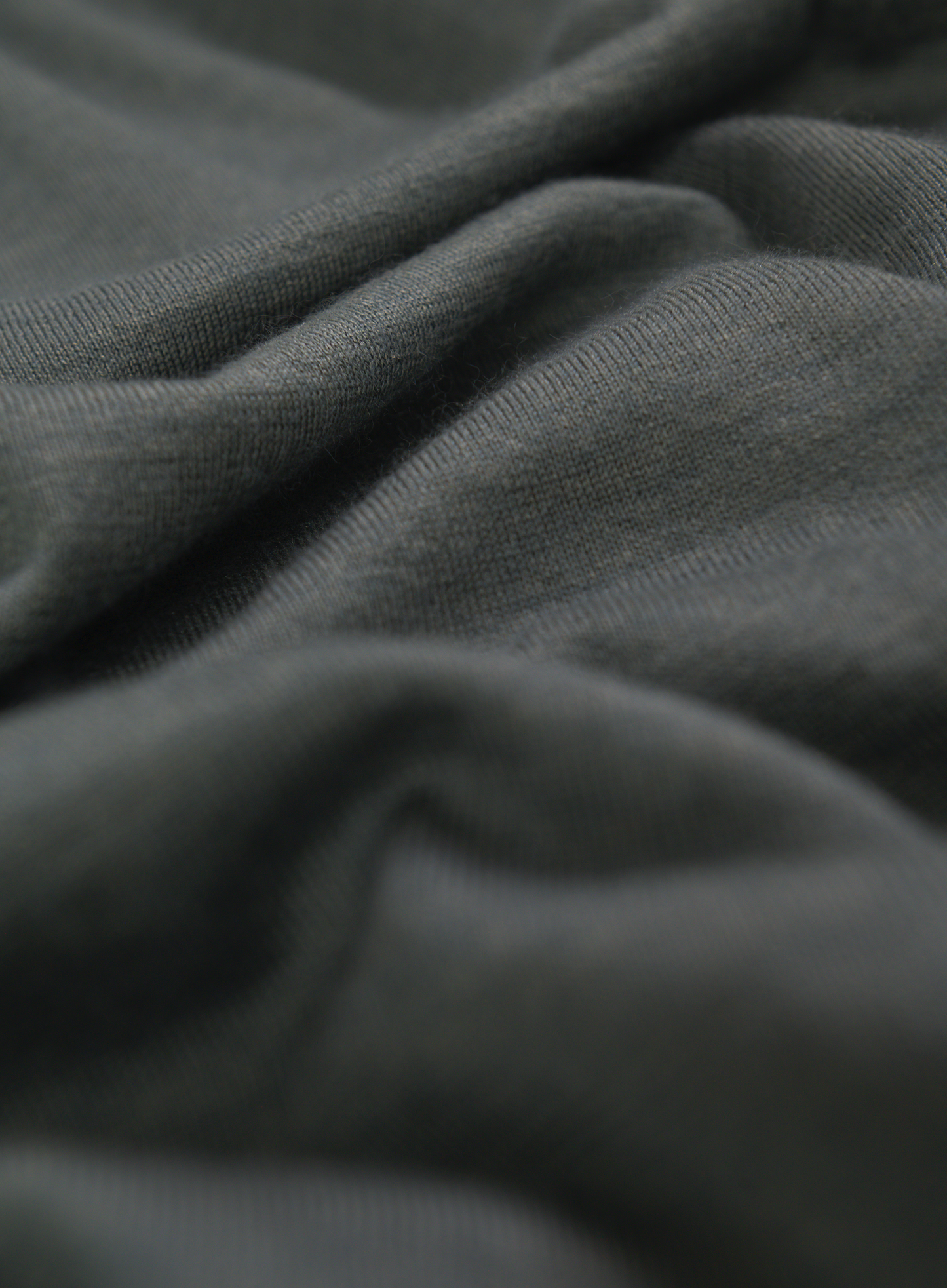 Half-zip trui van cashmere en zijde | FULL_WIDTH | Groen