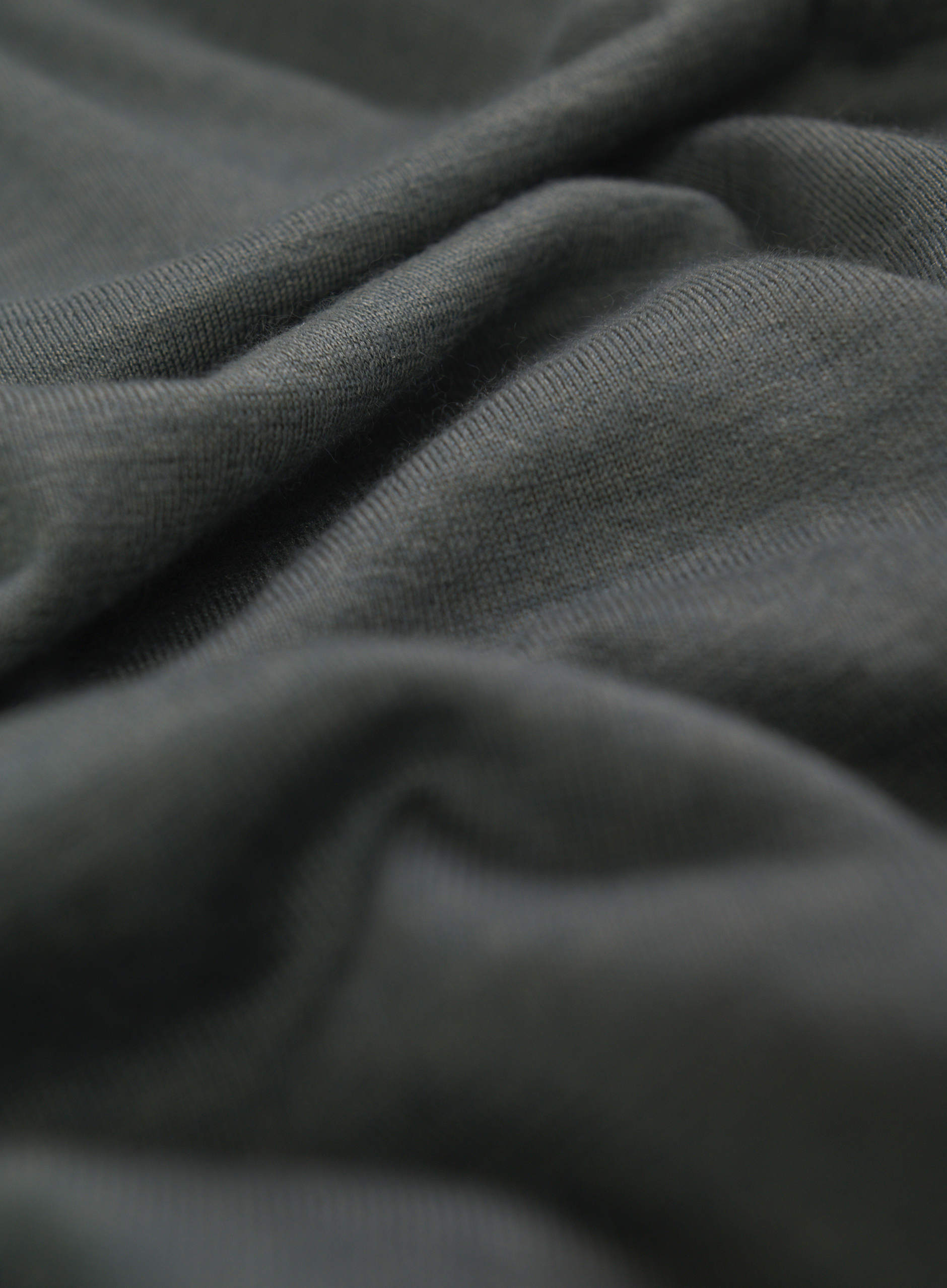 Half-zip trui van cashmere en zijde | FULL_WIDTH | Groen