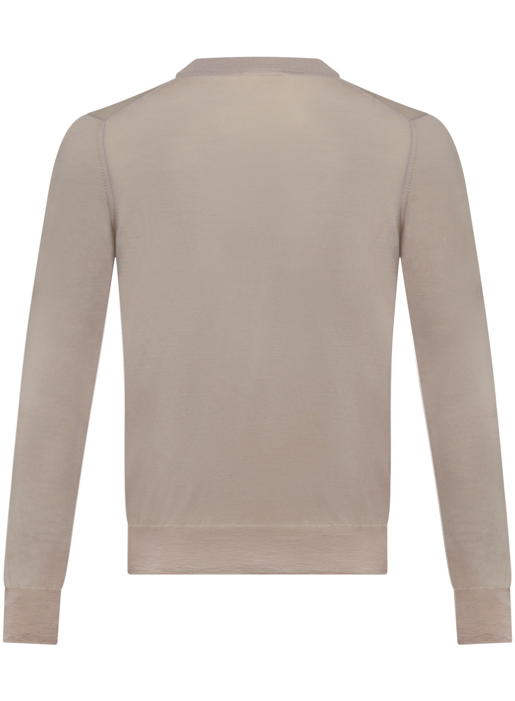 Crewneck van scheerwol | Beige
