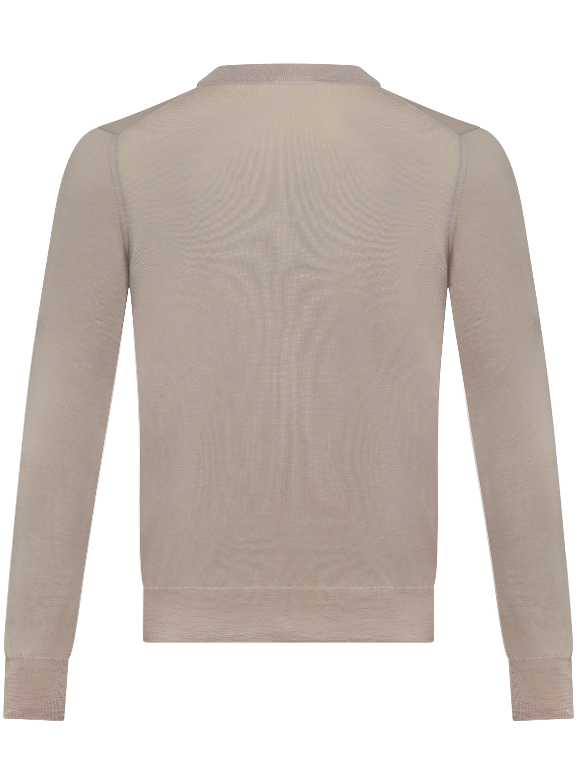 Crewneck van scheerwol | Beige