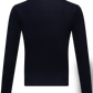 Crewneck van scheerwol | BLUE NAVY