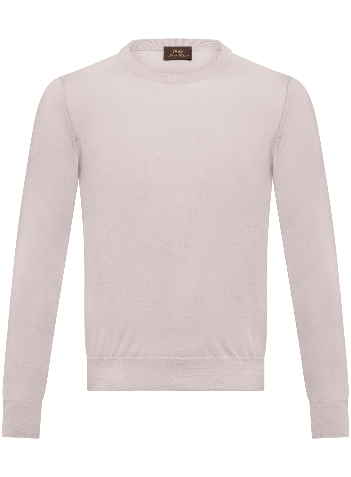 Crewneck van scheerwol | Grijs
