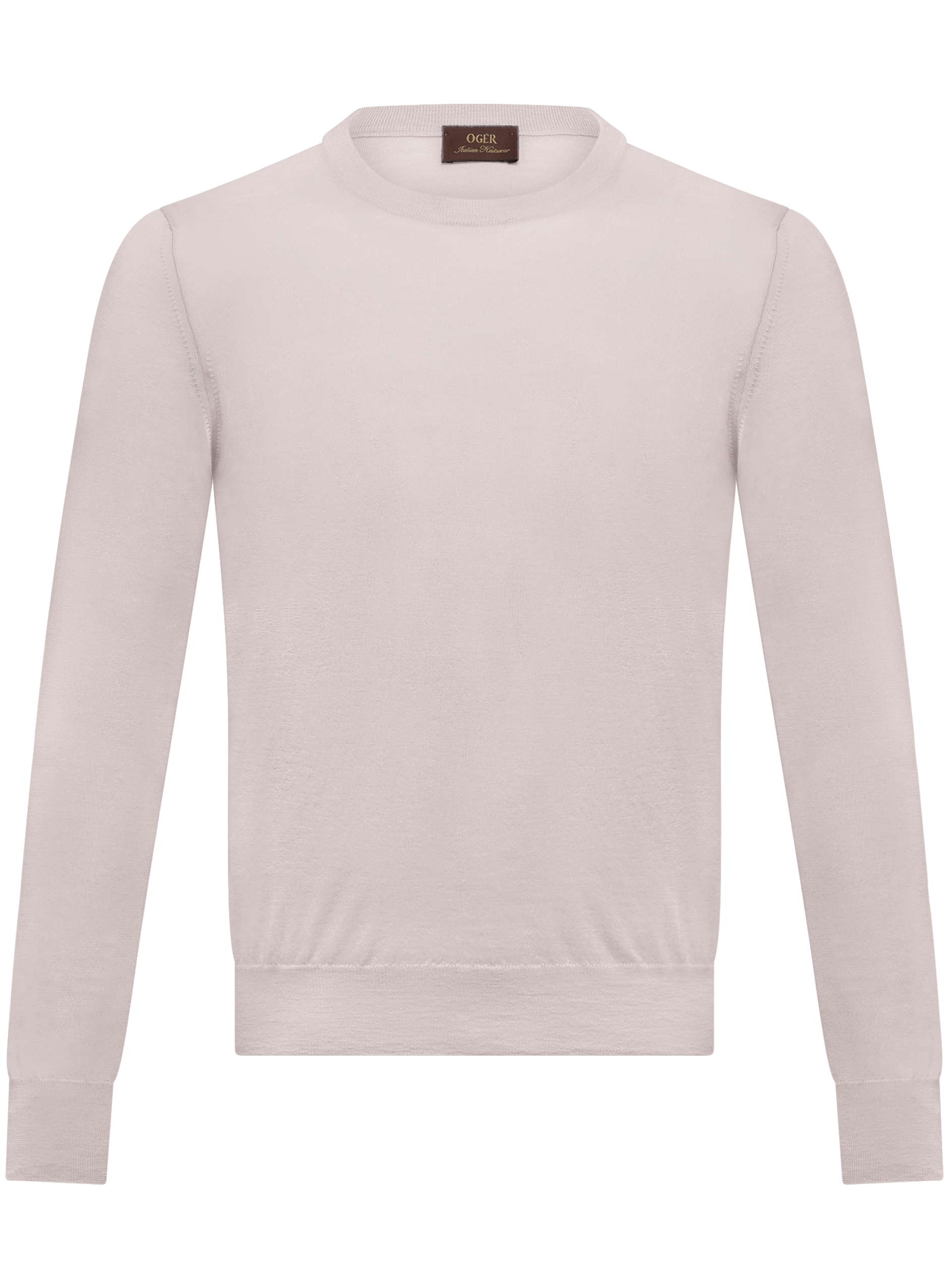 Crewneck van scheerwol | Grijs