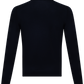 Half-zip trui van wol | BLUE NAVY
