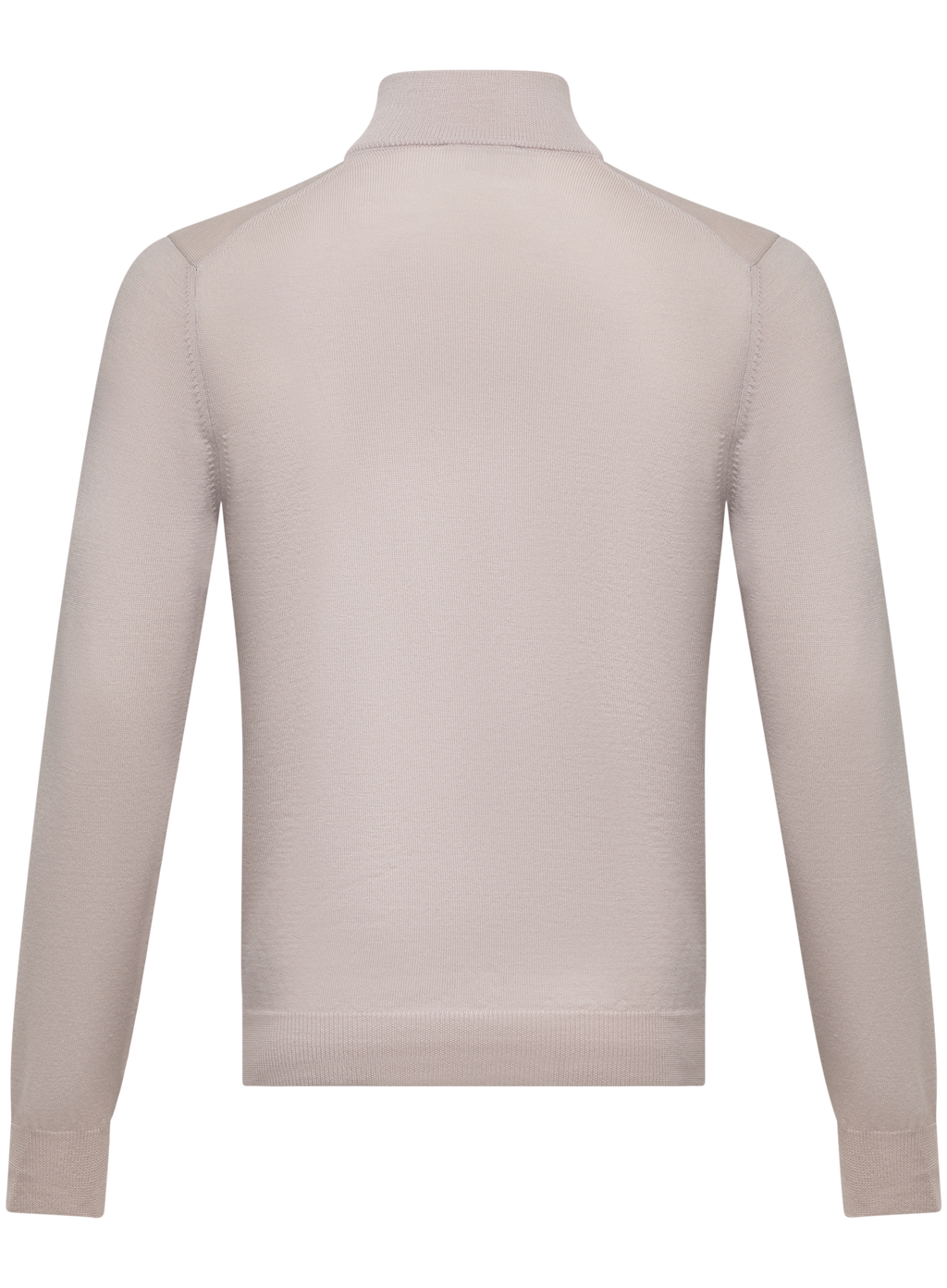 Half-zip trui van wol | L.BEIGE