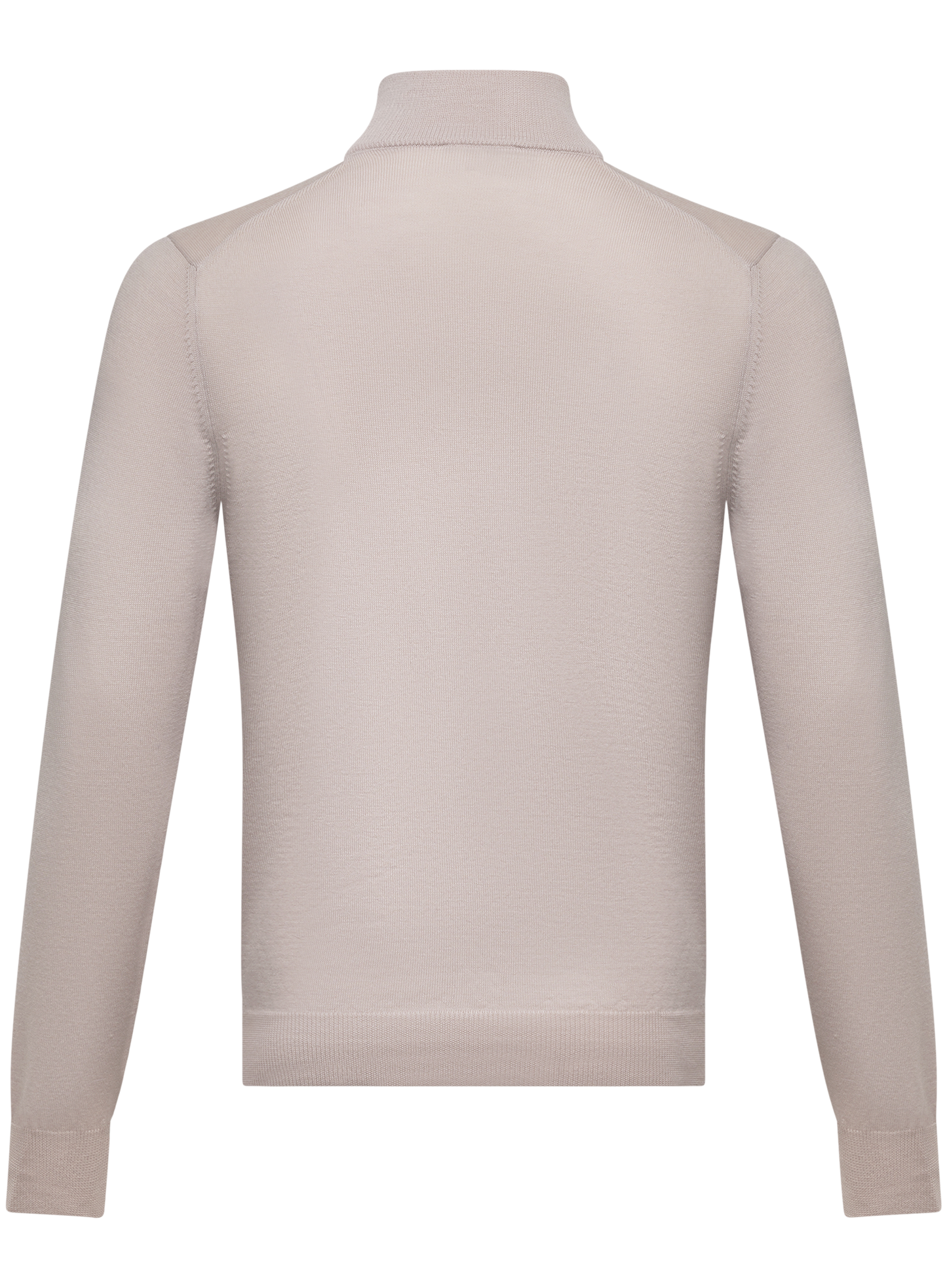 Half-zip trui van wol | L.BEIGE