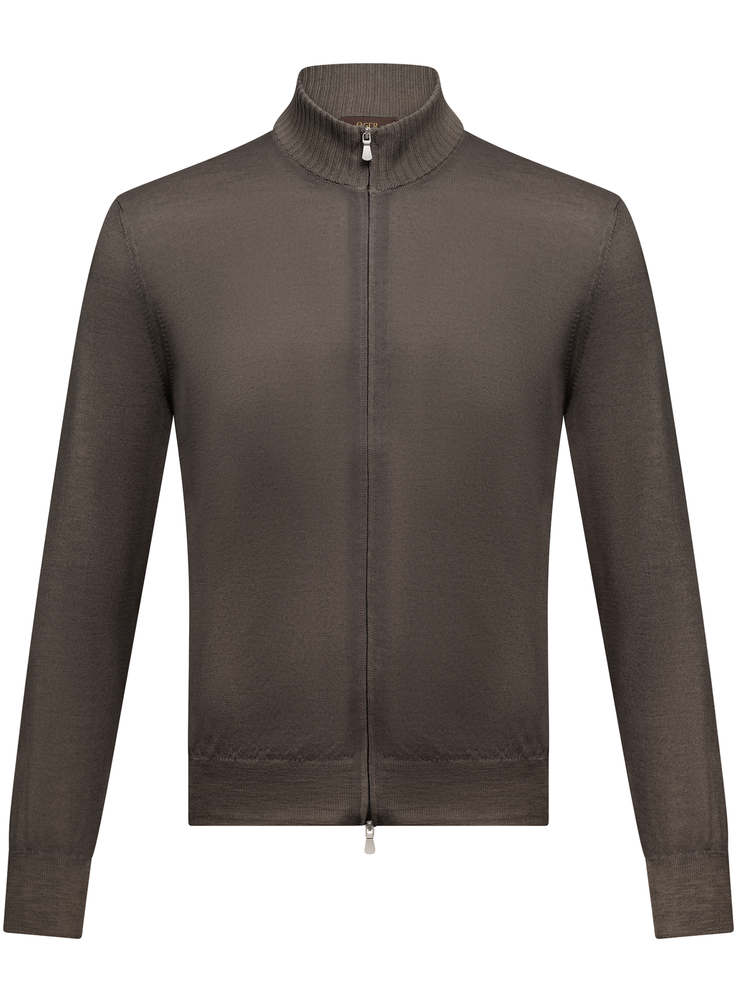Ritsvest van scheerwol | TAUPE