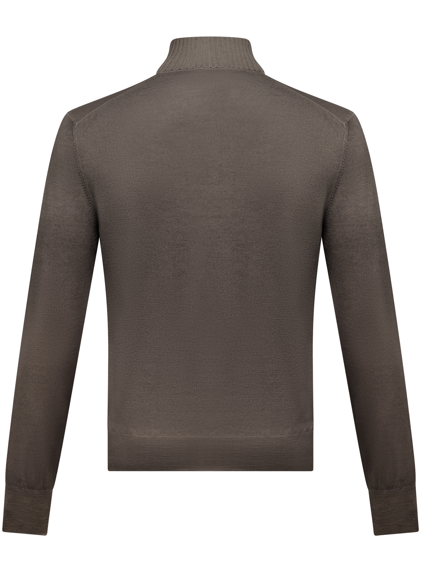 Ritsvest van scheerwol | TAUPE