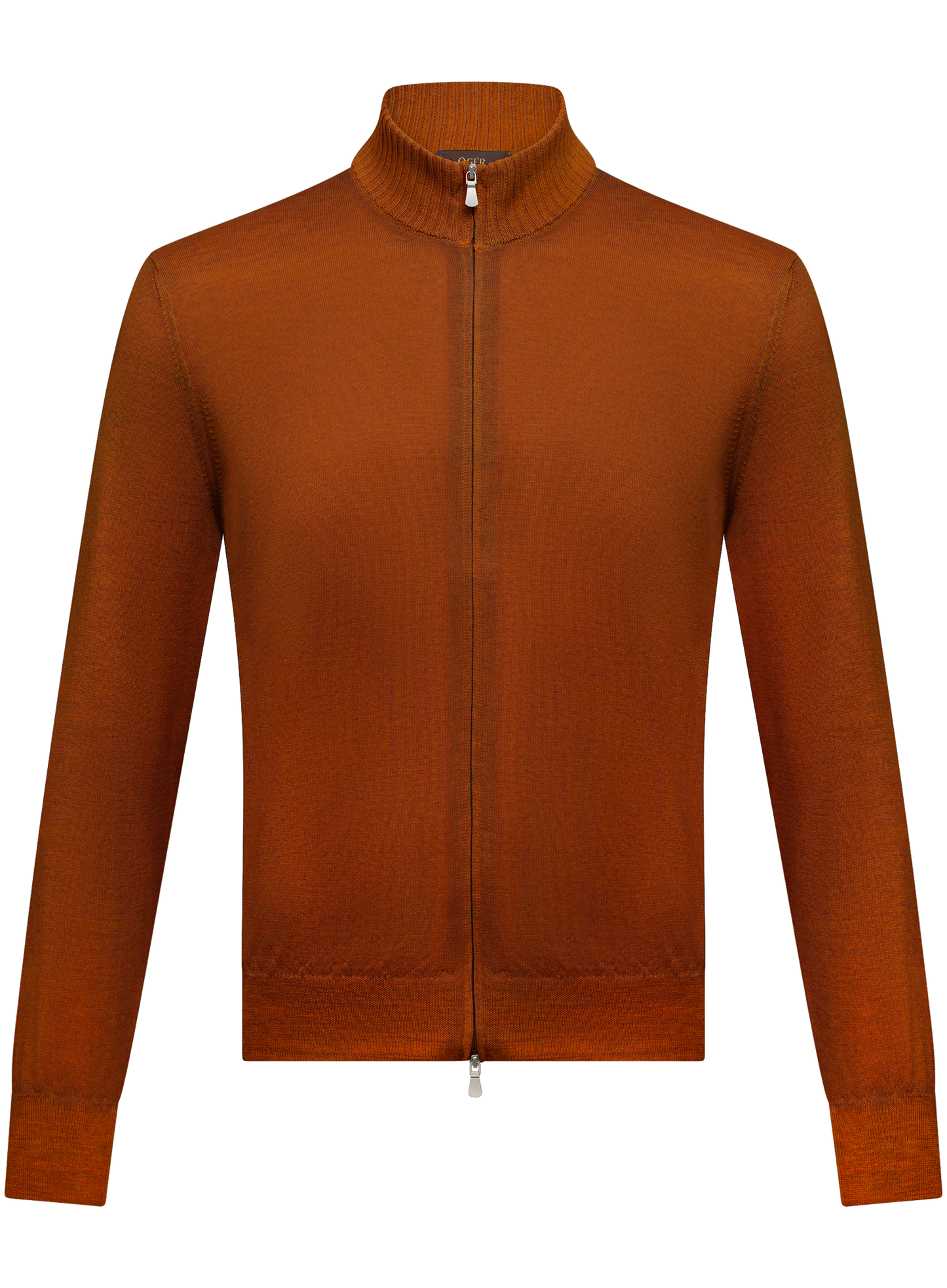 Ritsvest van scheerwol | Roest