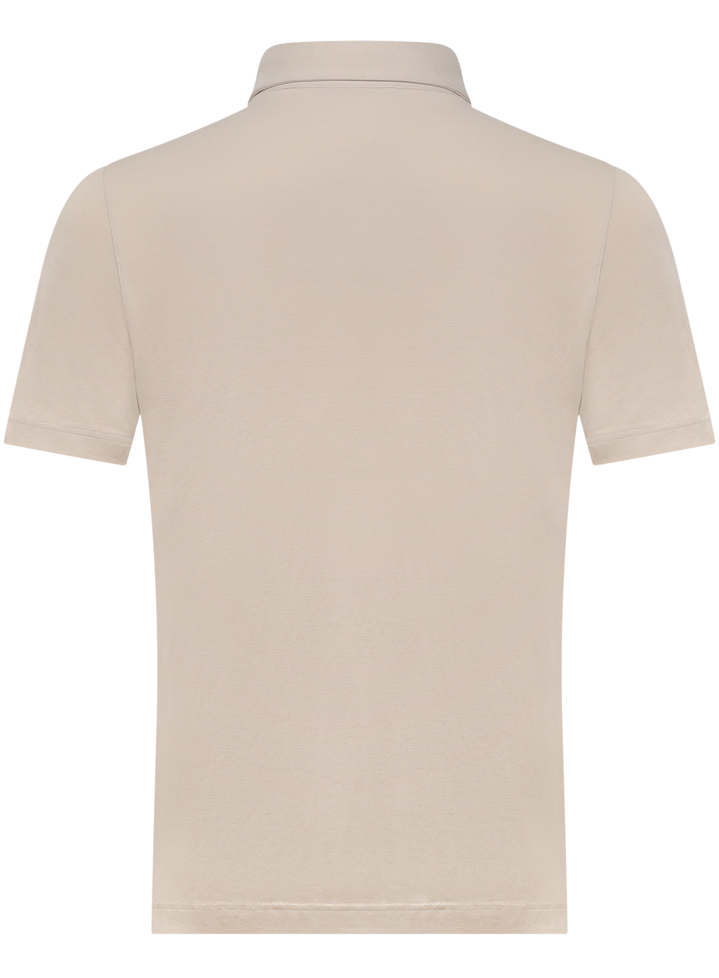 Polo met korte mouwen van katoen | Beige