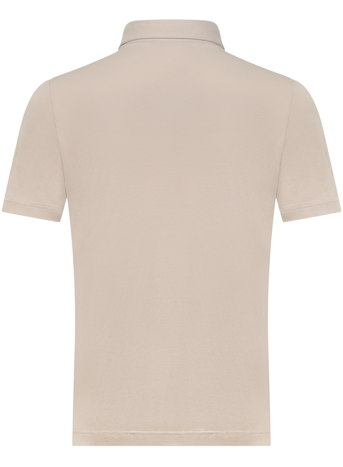 Polo met korte mouwen van katoen | Beige