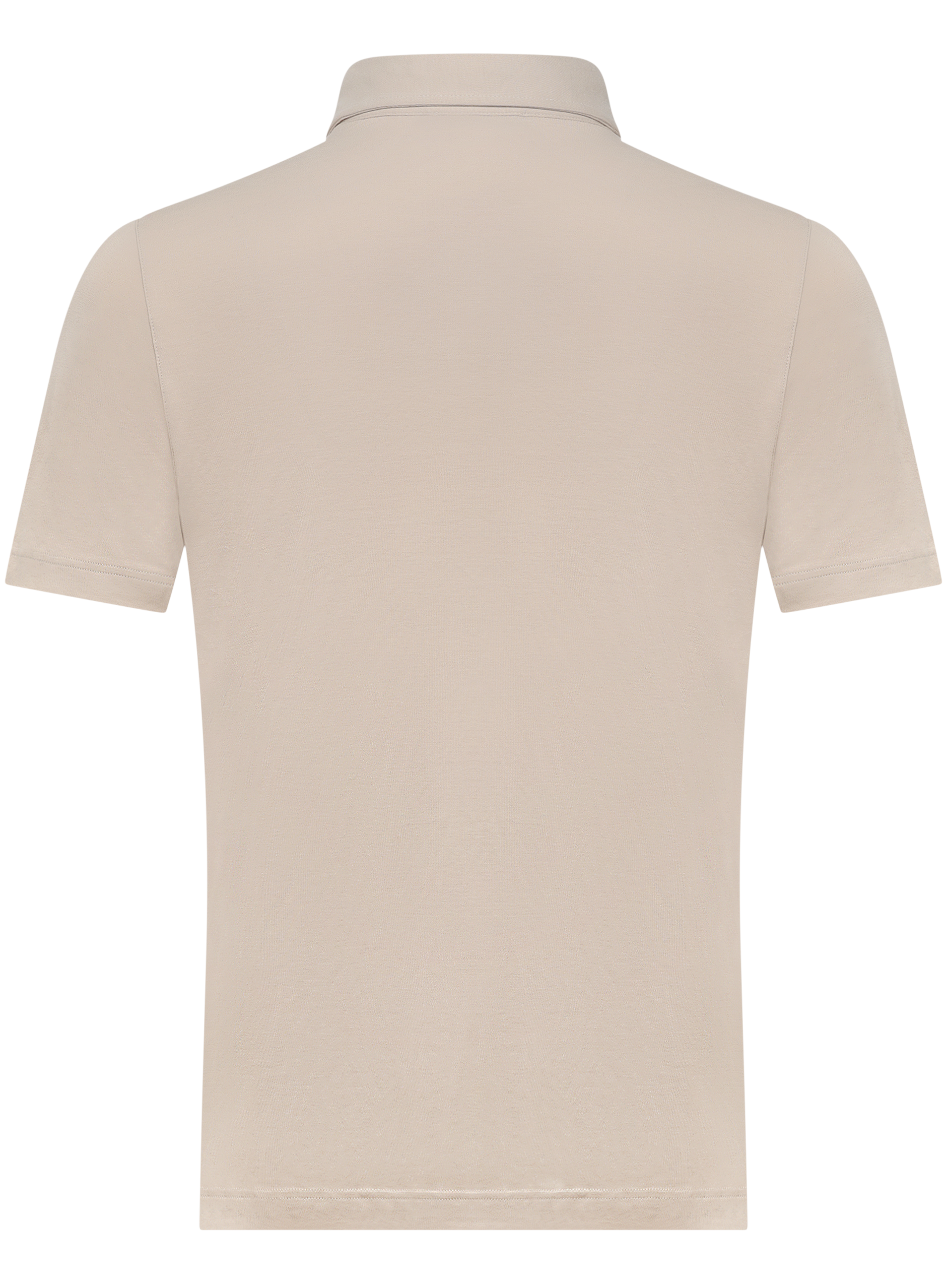 Polo met korte mouwen van katoen | Beige