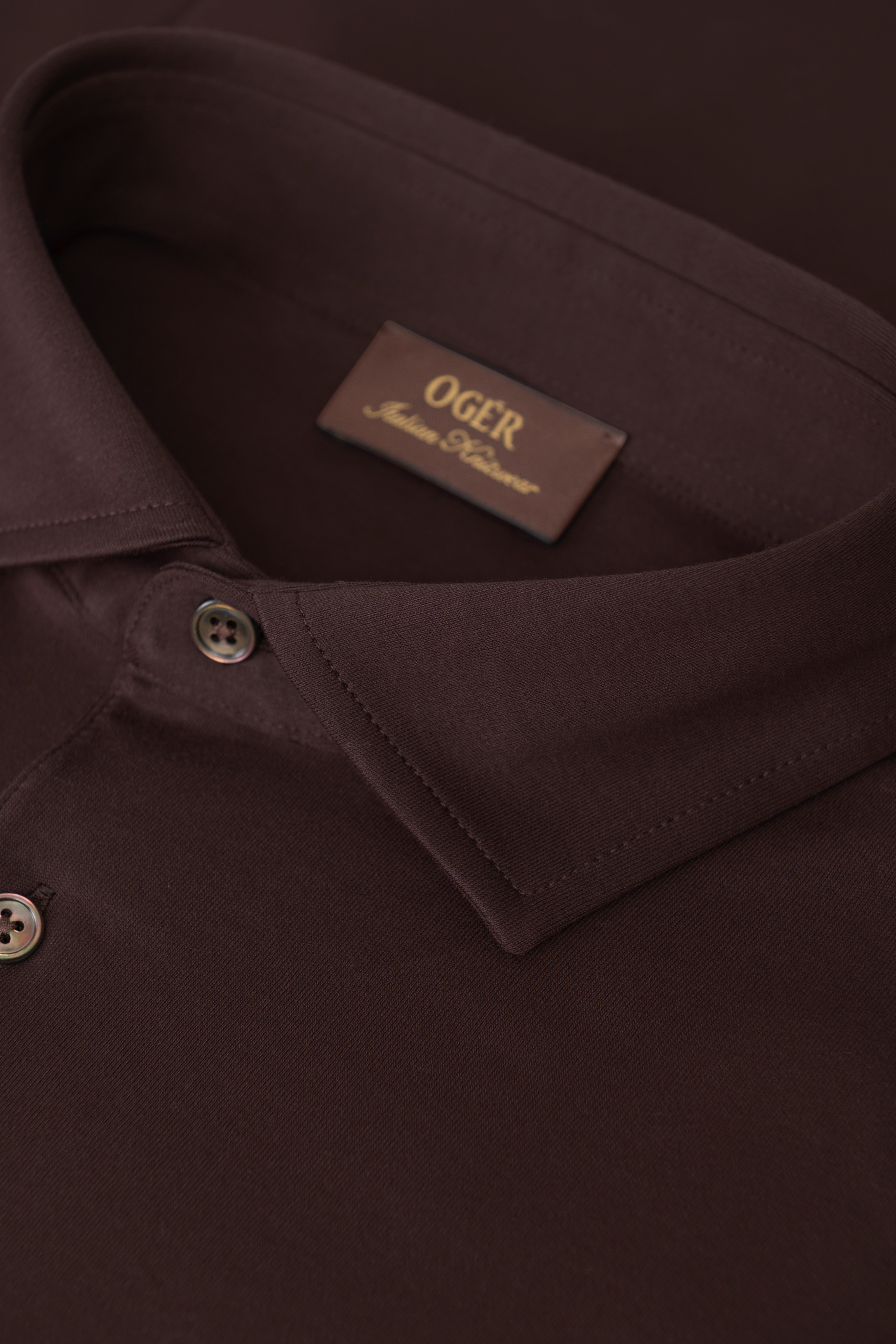 Polo met korte mouwen van katoen | FULL_WIDTH | D.Bruin