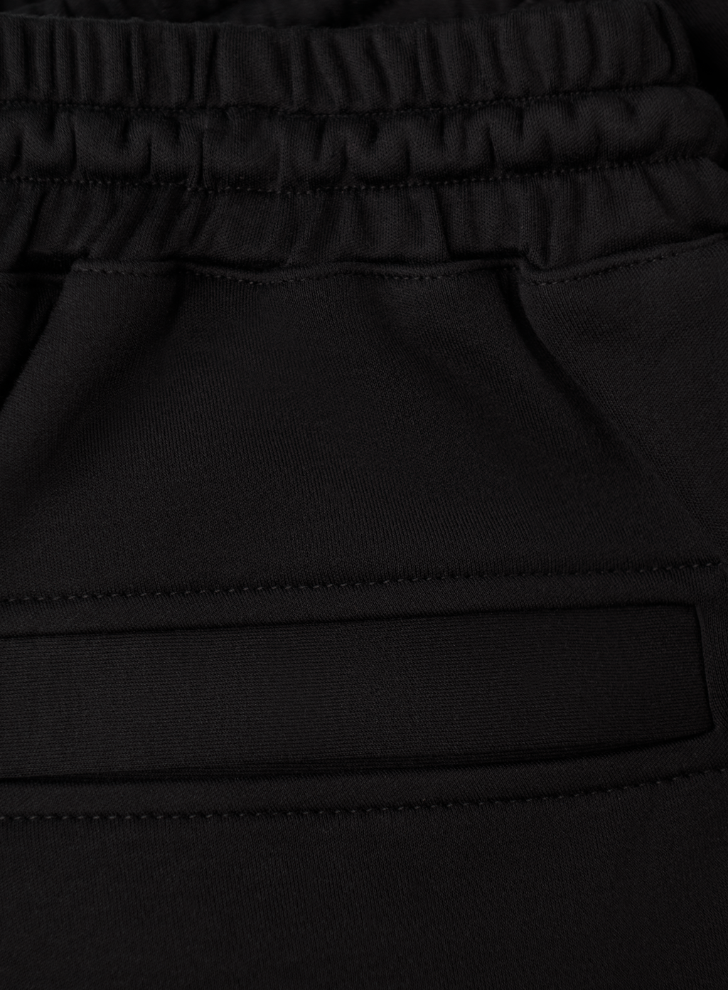 Korte broek met trekkoord van katoen | FULL_WIDTH | Zwart