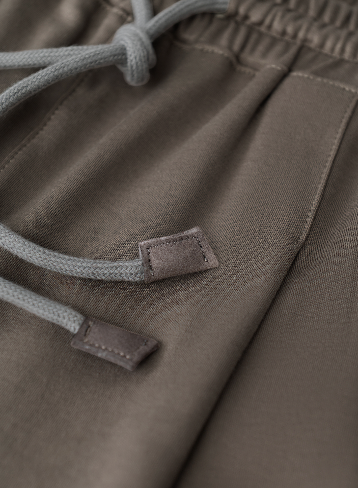Korte broek van katoen | TAUPE