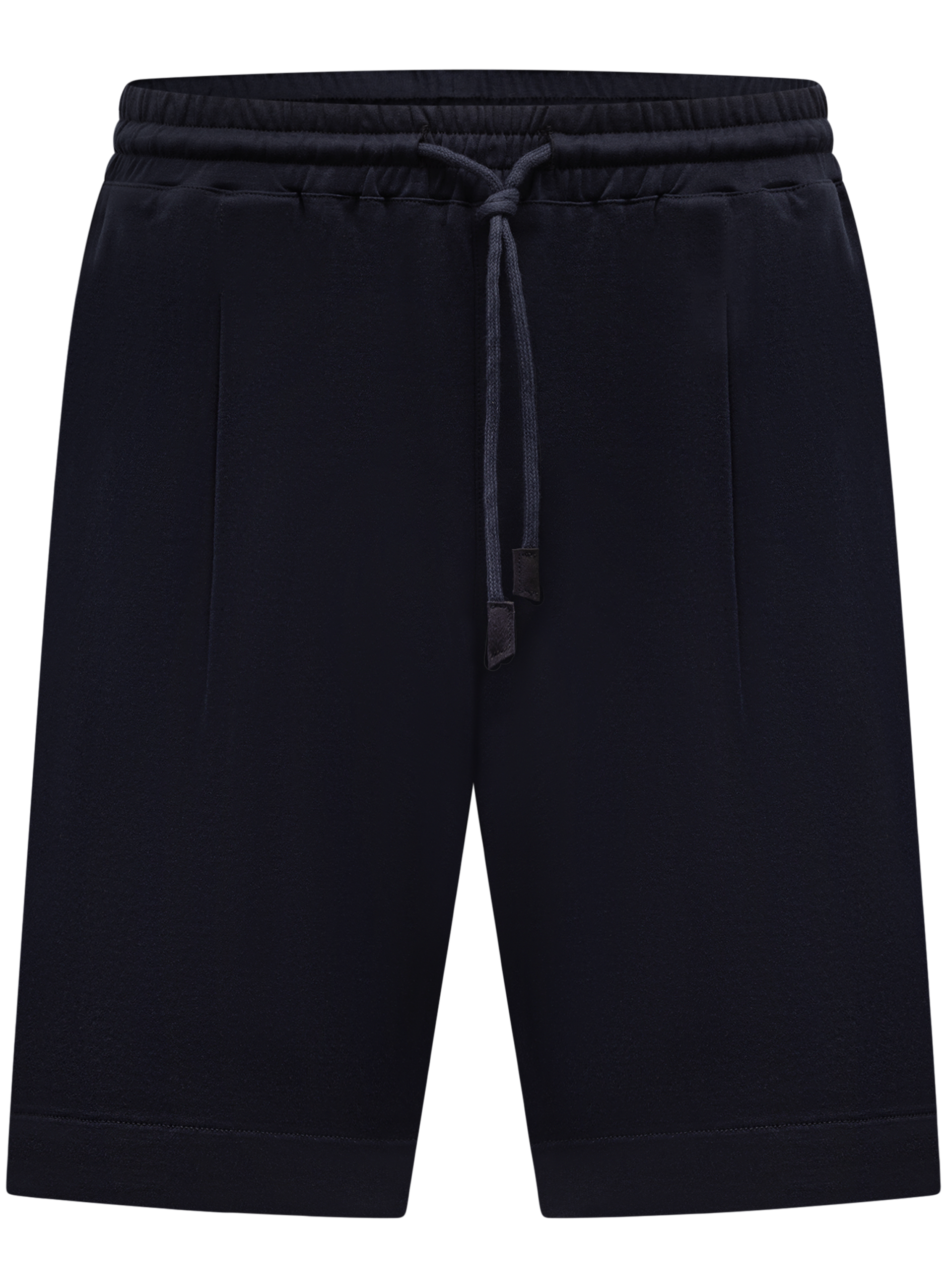 Korte broek met trekkoord van katoen | BLUE NAVY