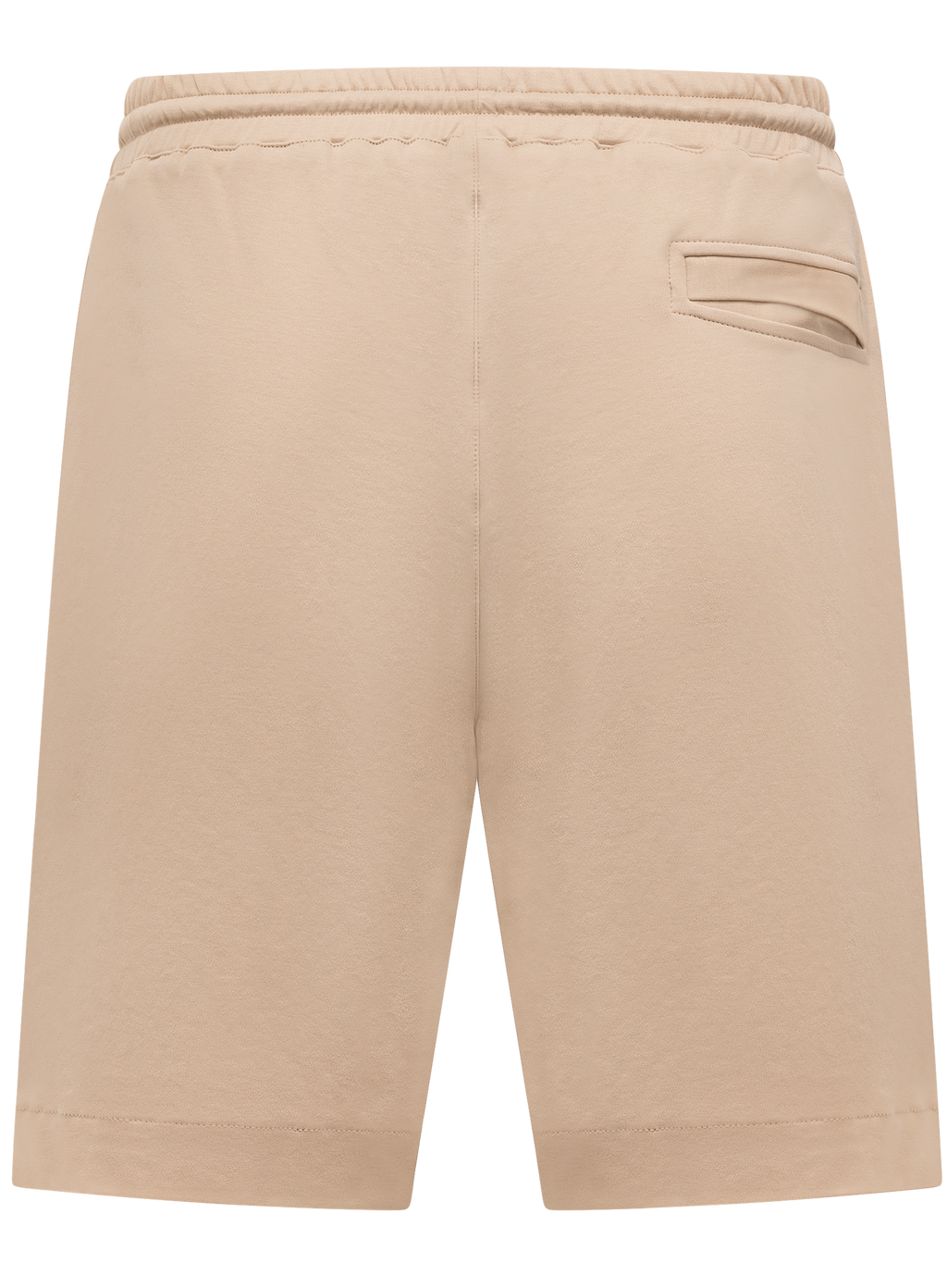 Korte broek met trekkoord van katoen | Beige