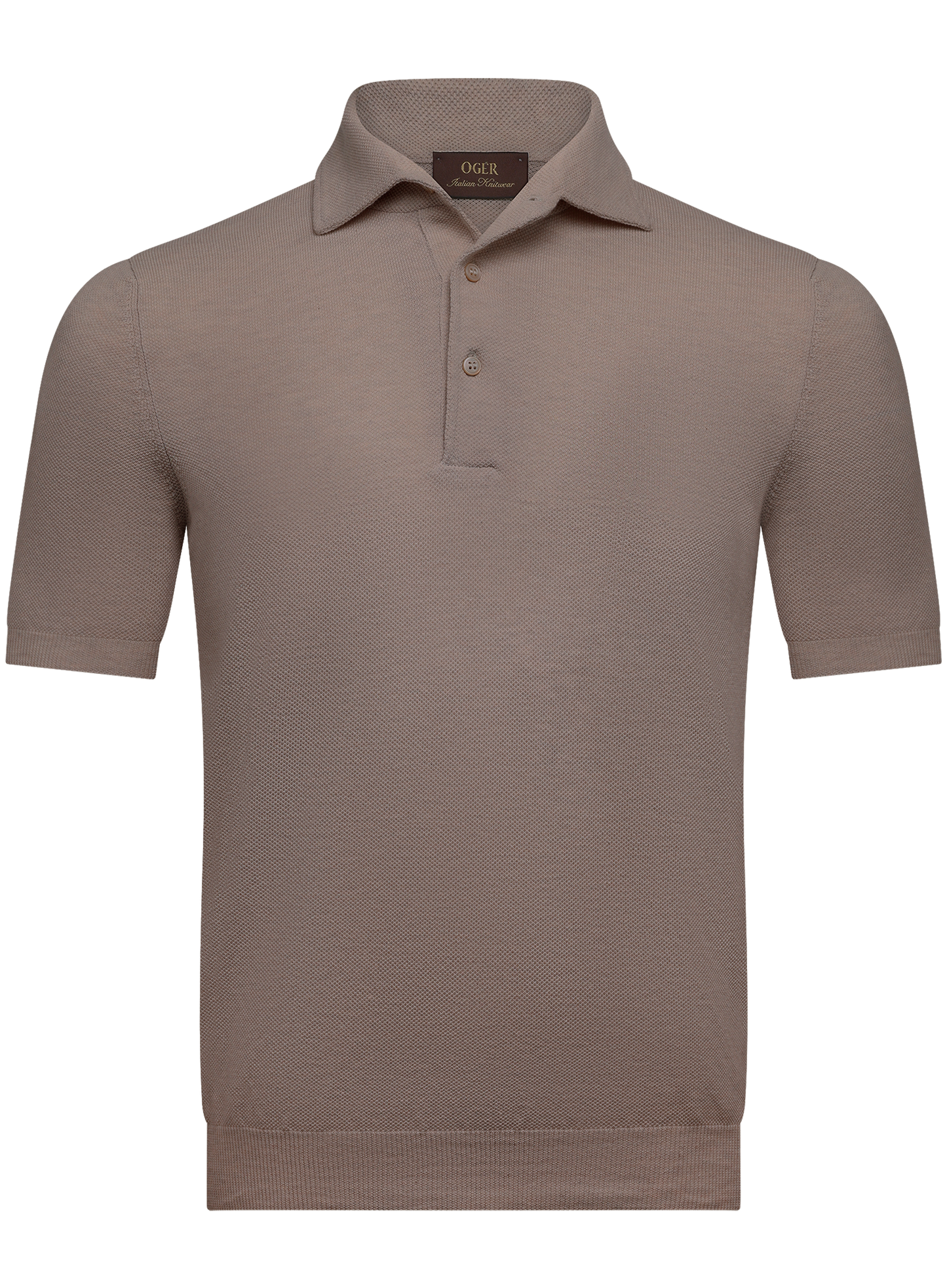 Polo van katoen | Beige Melee
