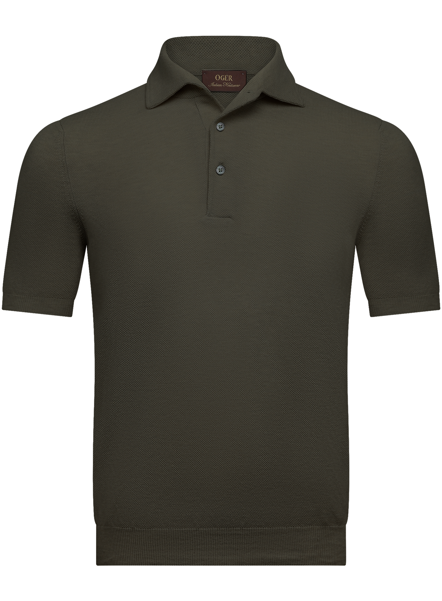 Polo van katoen | Groen