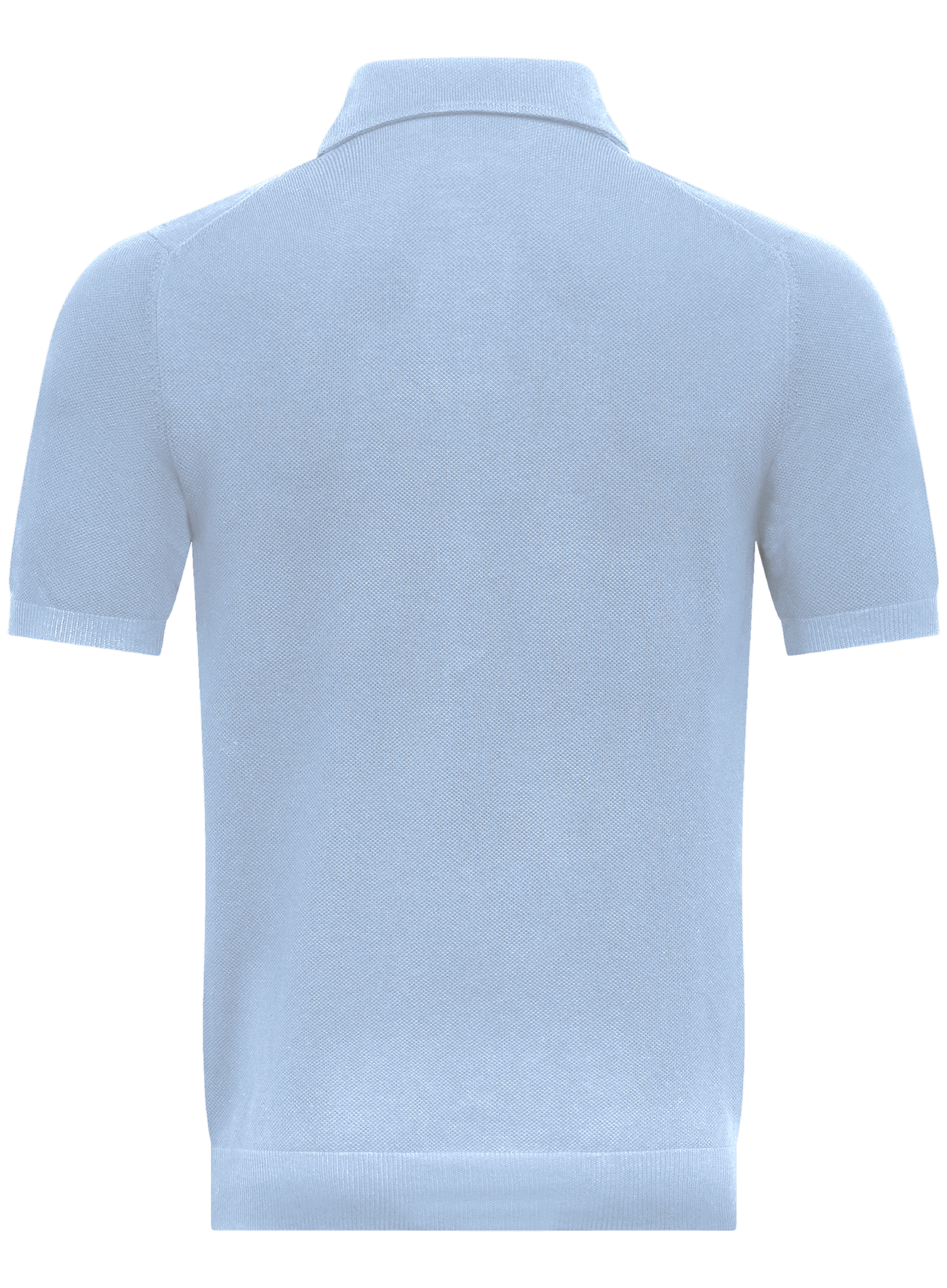 Polo van katoen | L.Blauw