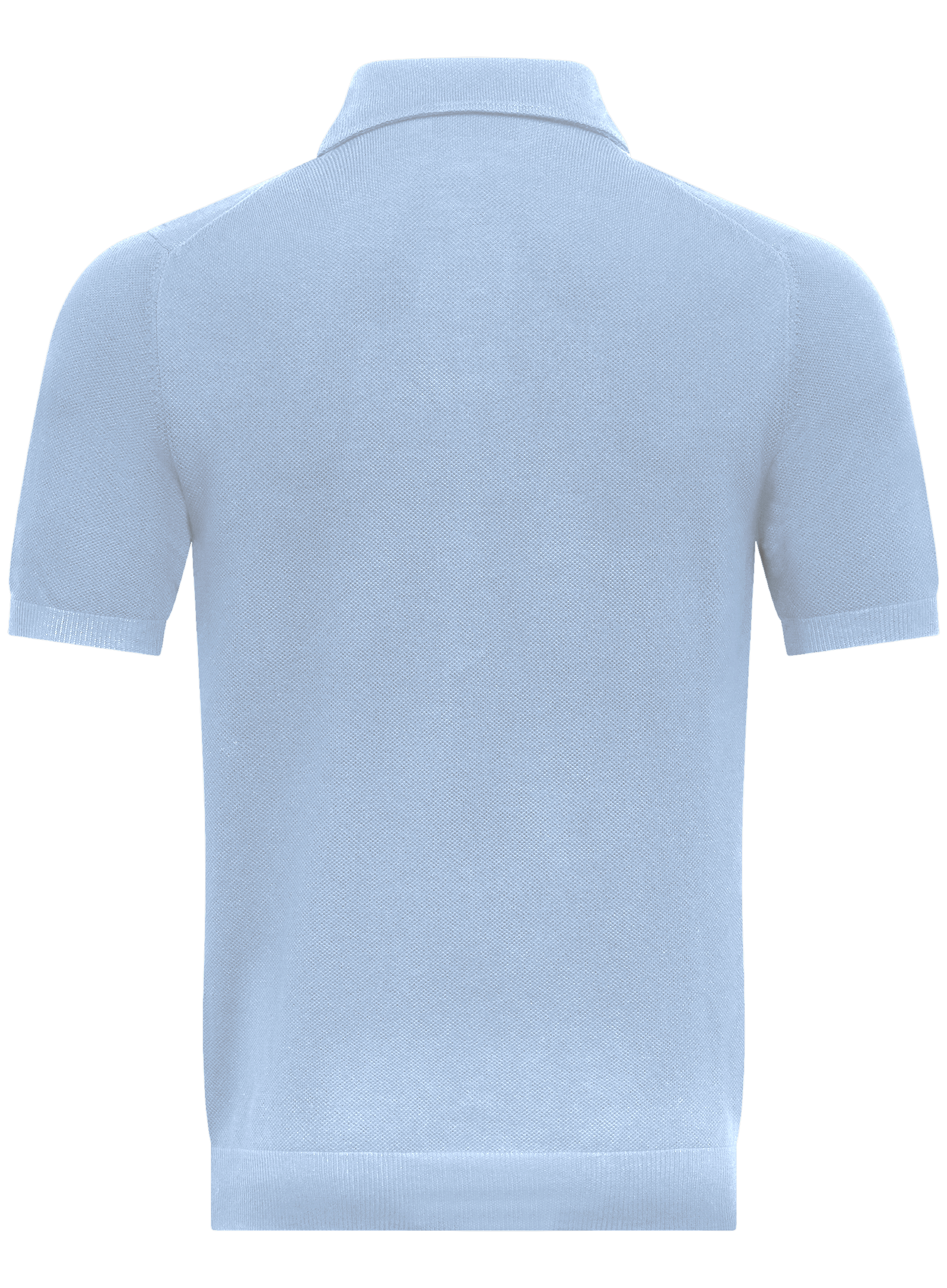 Polo van katoen | L.Blauw