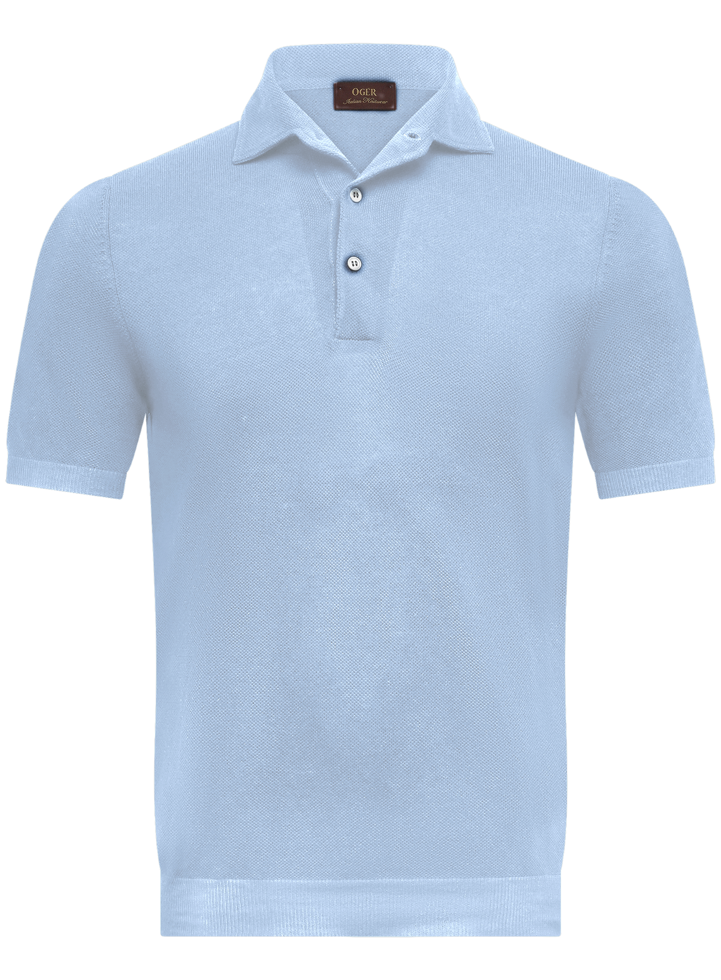 Polo van katoen | L.Blauw