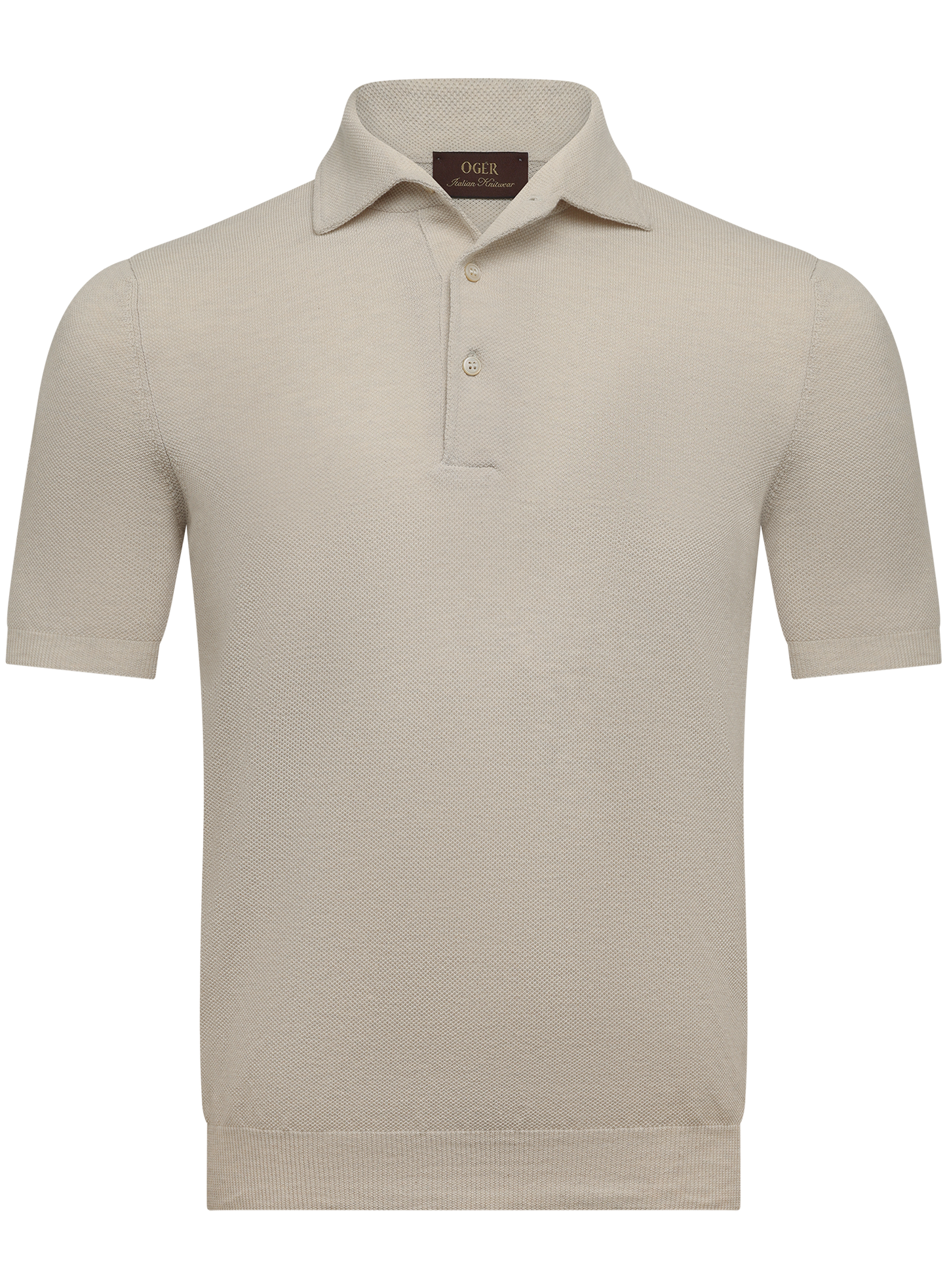 Polo van katoen | Beige