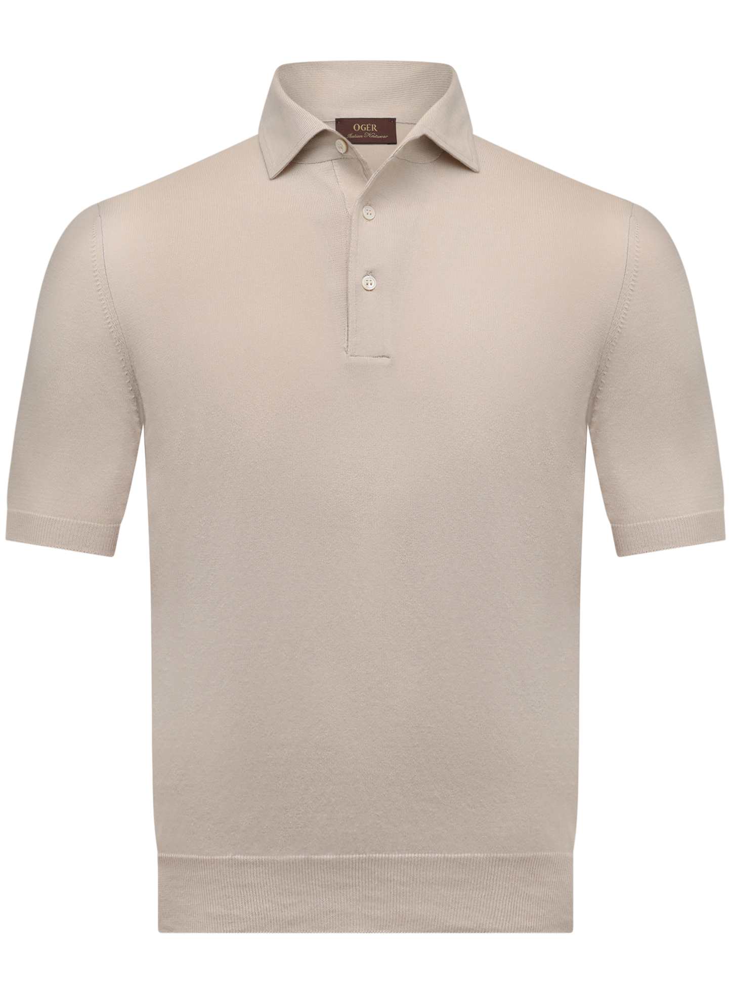 Polo van katoen | Beige