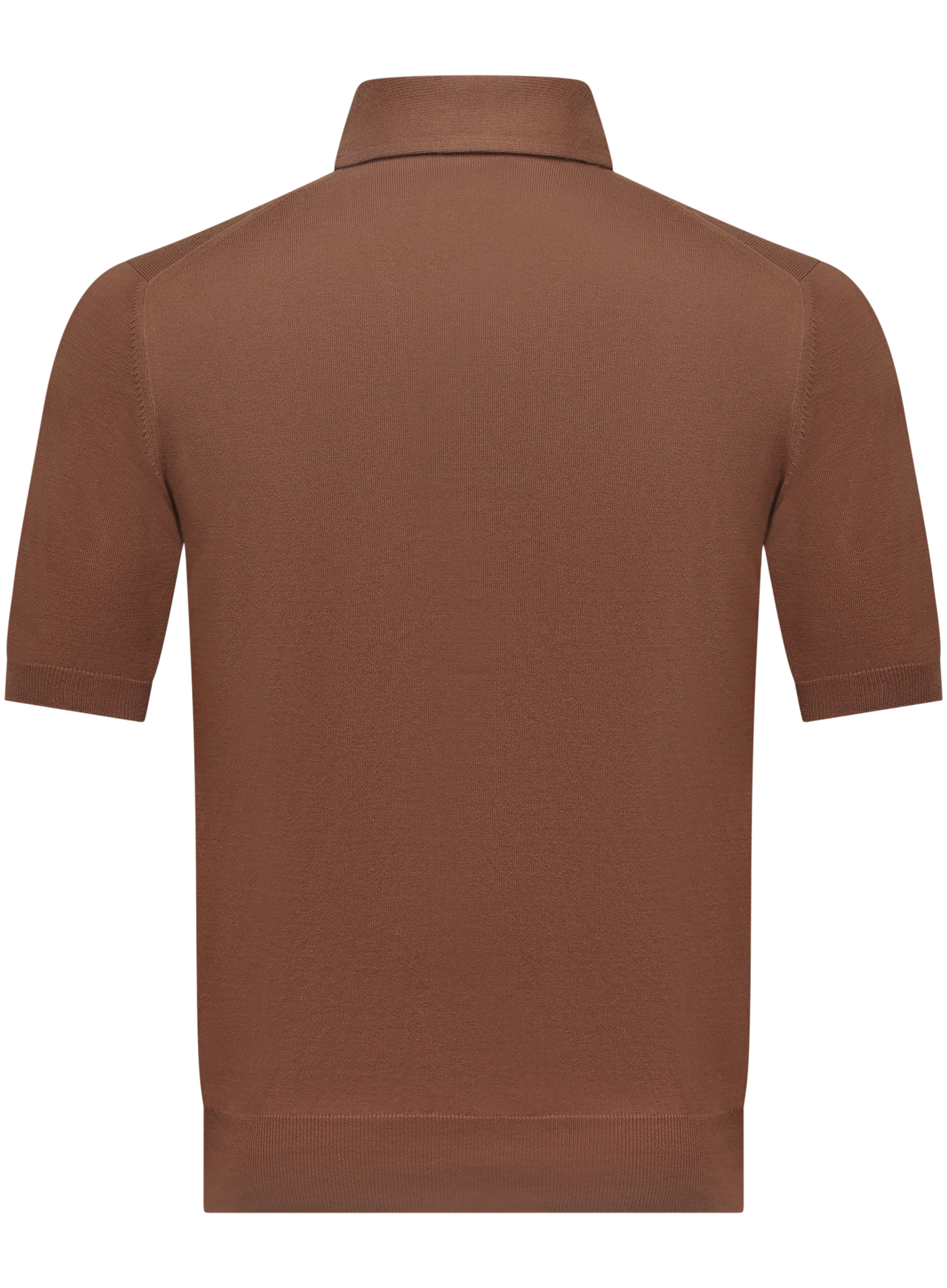 Polo van katoen | Bruin