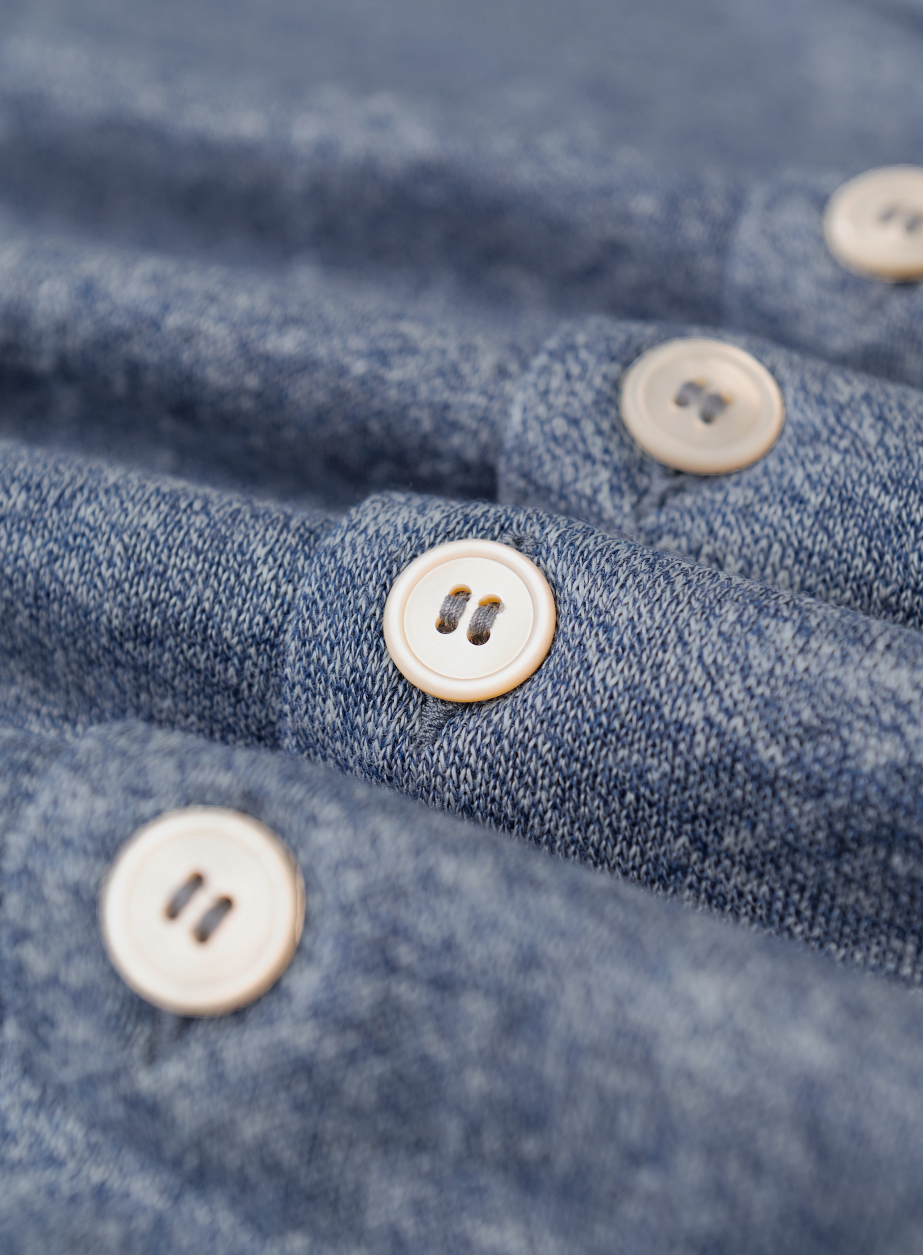 Poloshirt van linnen en katoen | FULL_WIDTH | L.Blauw