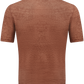 Linnen T-shirt | Roest