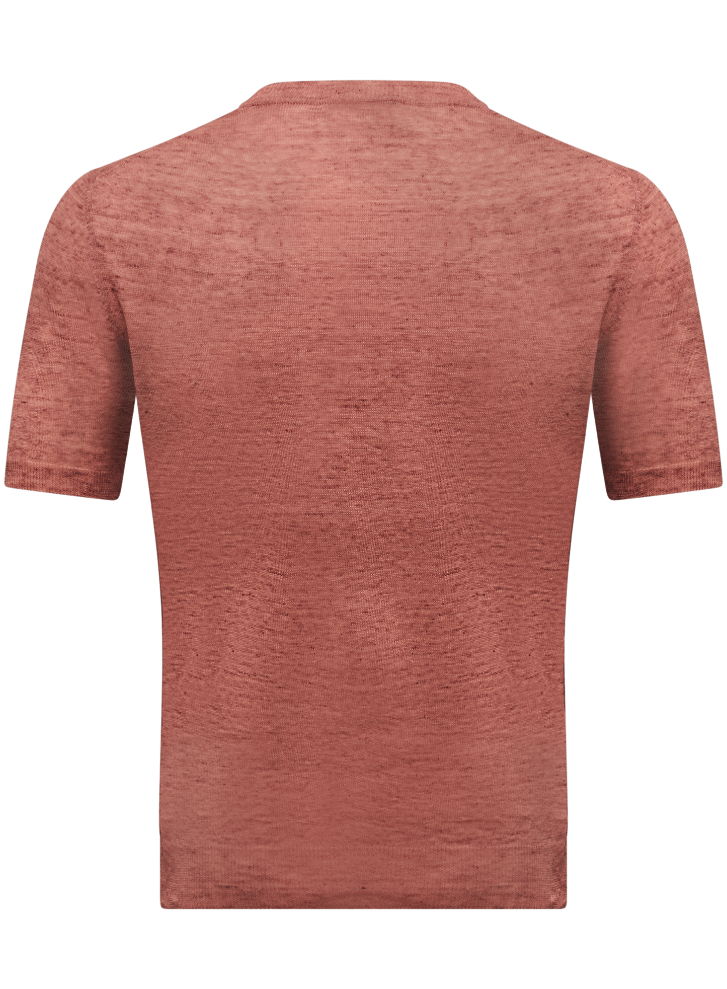 T-shirt van linnen | Roest