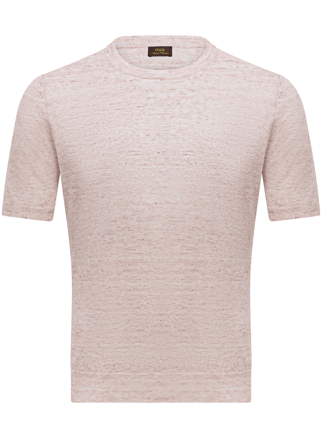 T-shirt van linnen | Beige