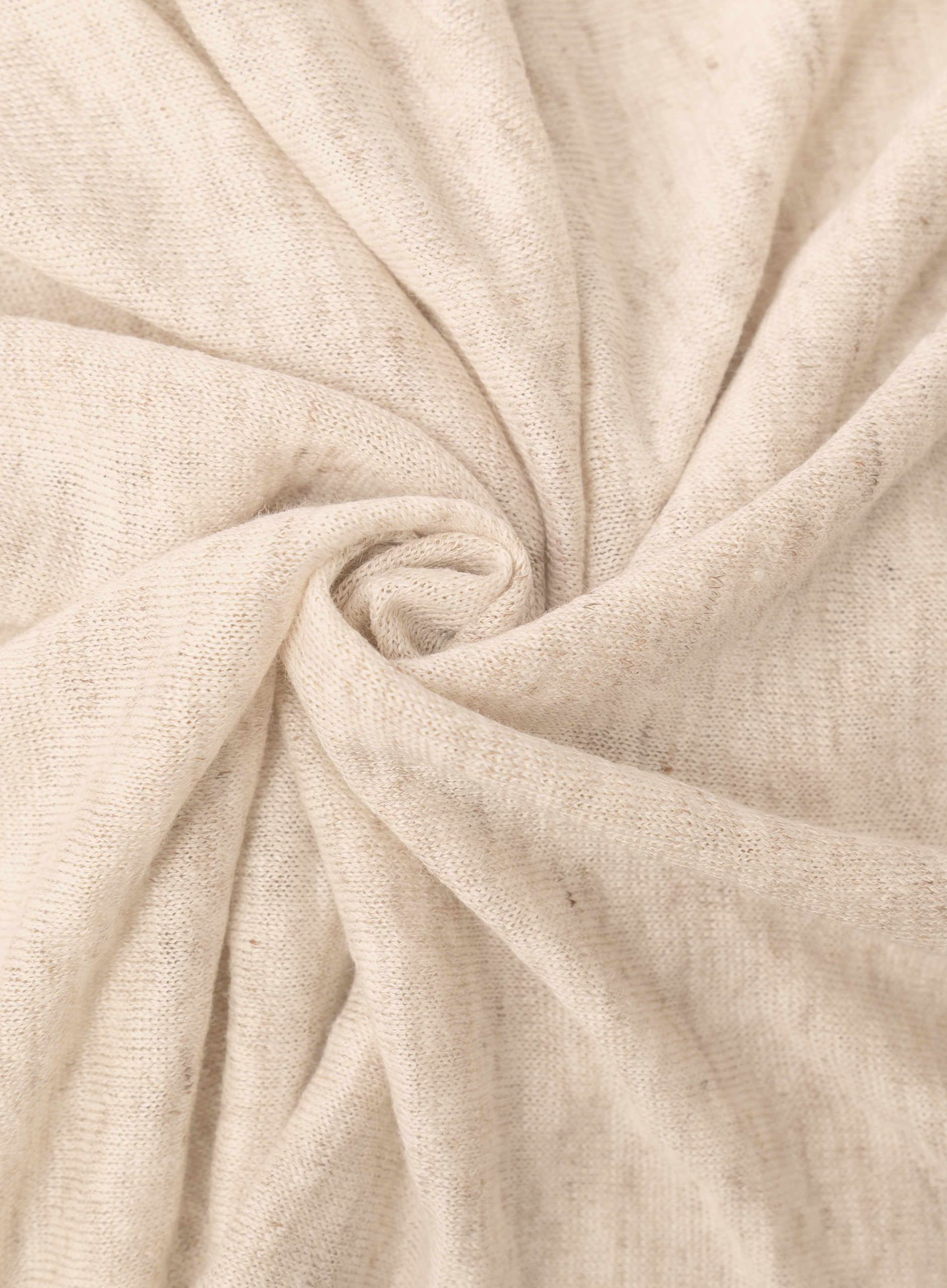 Linnen T-shirt | Beige