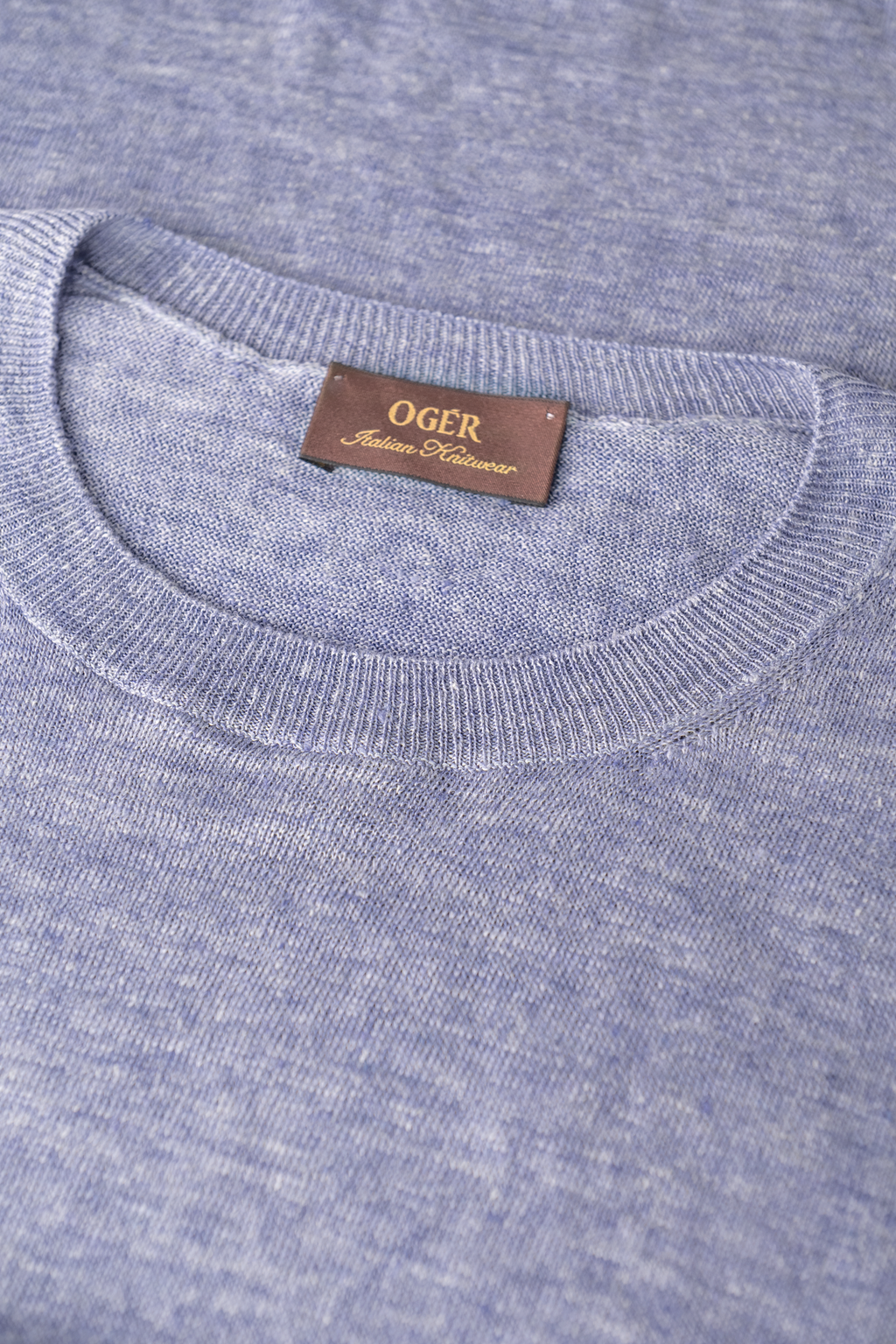 T-shirt van linnen | L.Blauw