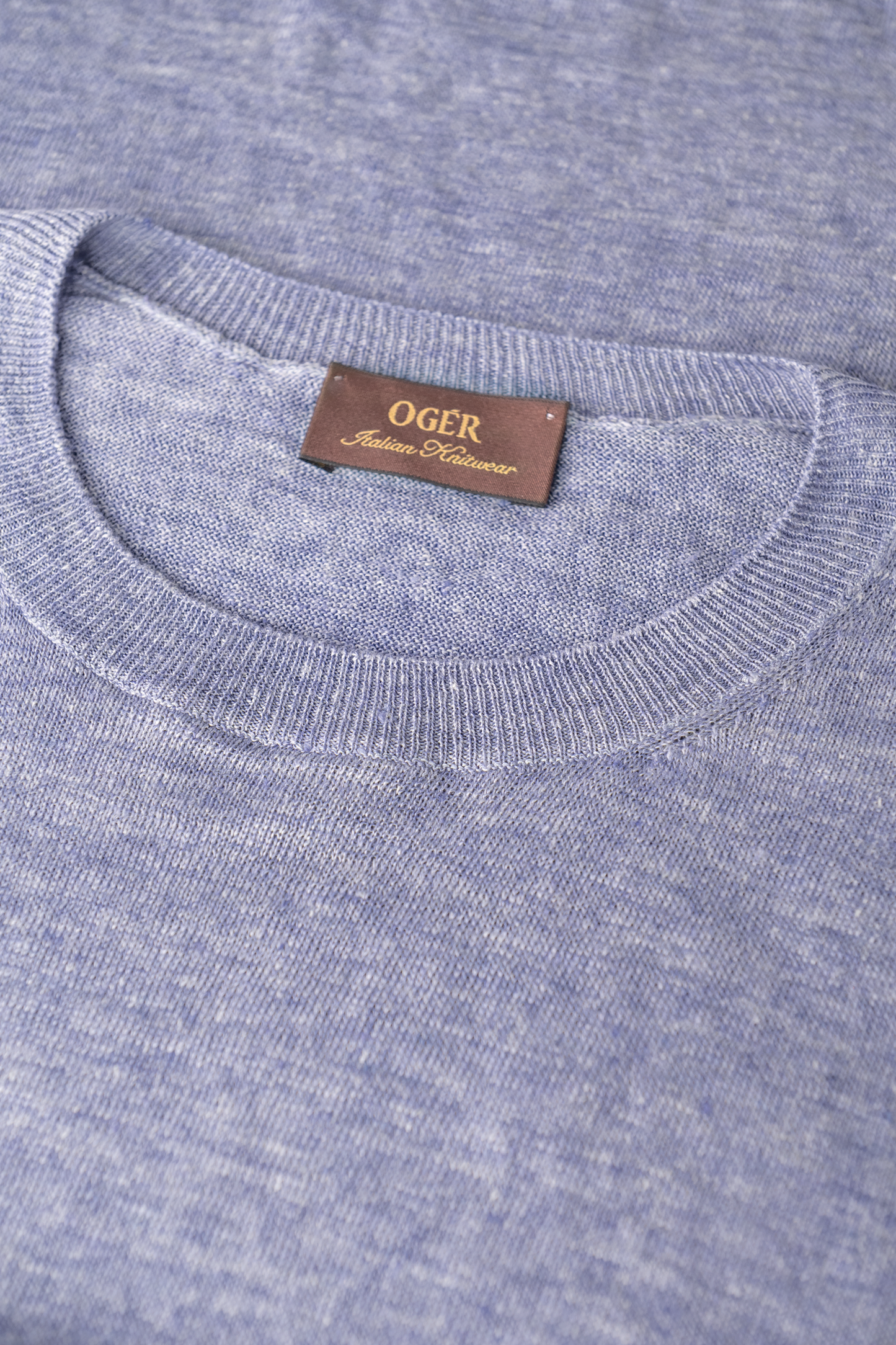 T-shirt van linnen | L.Blauw