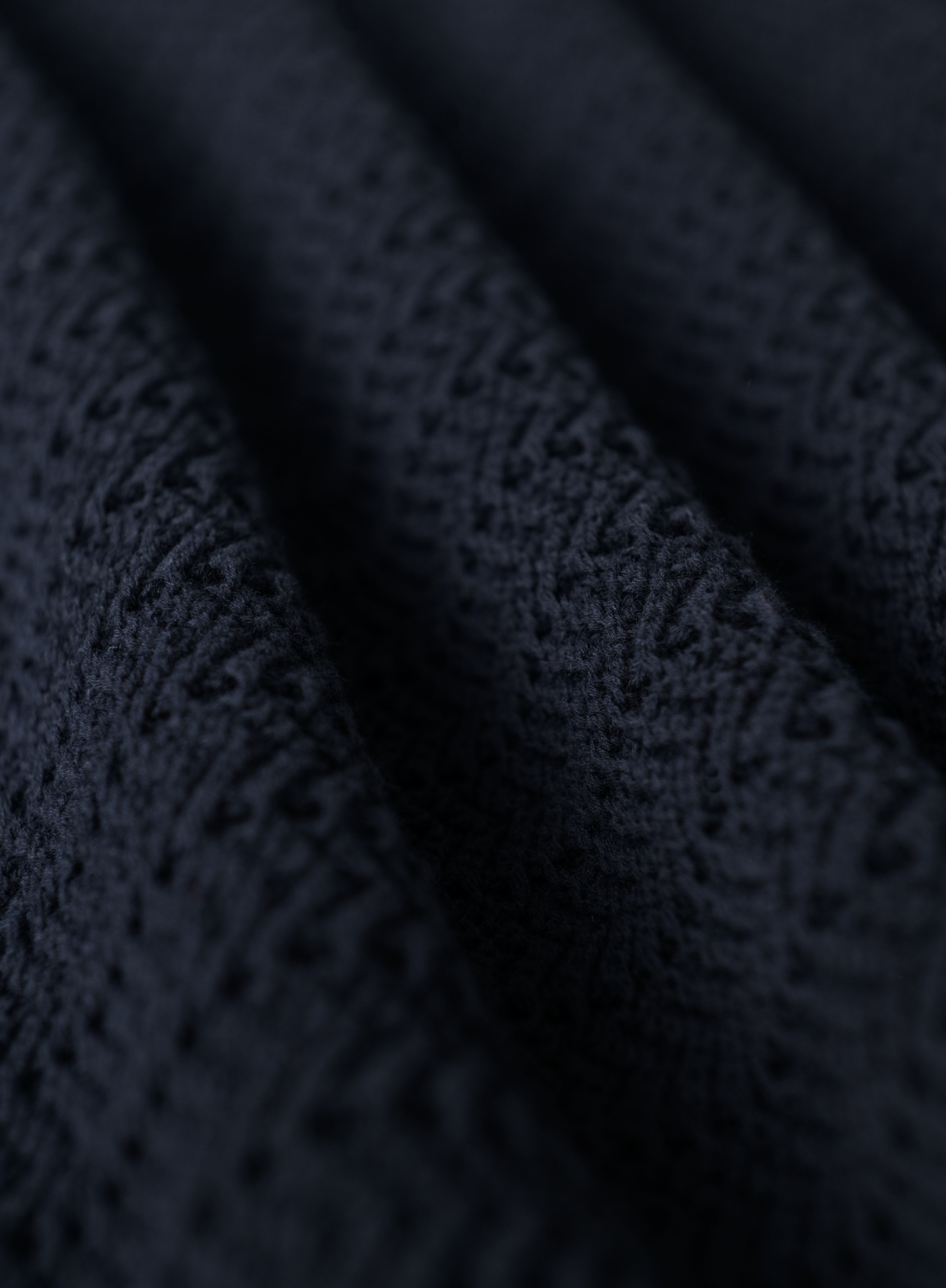 Buttonless polo van katoen | BLUE NAVY