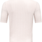 Buttonless polo van katoen | Wit