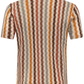 Knitted shirt van katoen | Multicolor