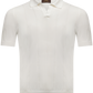 Buttonless polo | Wit