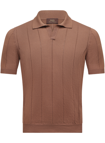 Buttonless polo | Bruin