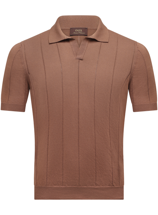 Buttonless polo | Bruin